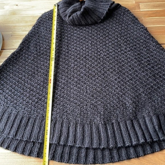 Garcia Jeans Knit Cowl Neck Poncho - Picture 6 of 6